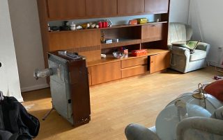 Haushaltsauflösung in Limburg, Vorher/Nachher