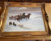 Ölgemälde E. Klinkner