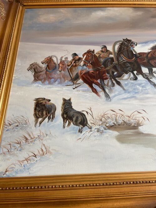 Ölgemälde E. Klinkner